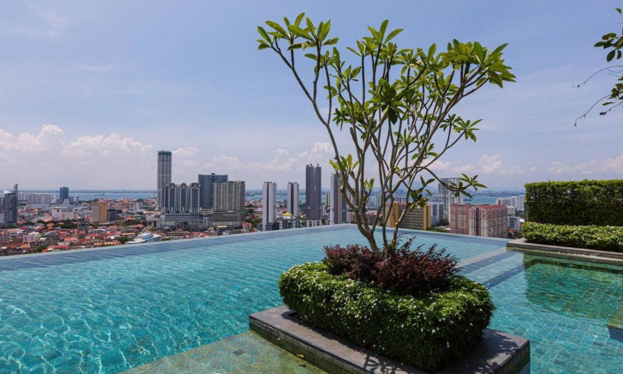 Skypool With Seaview 8Pax Beacon Executive Suites - Georgetown City Centre - 3Km To Komtar 외부 사진
