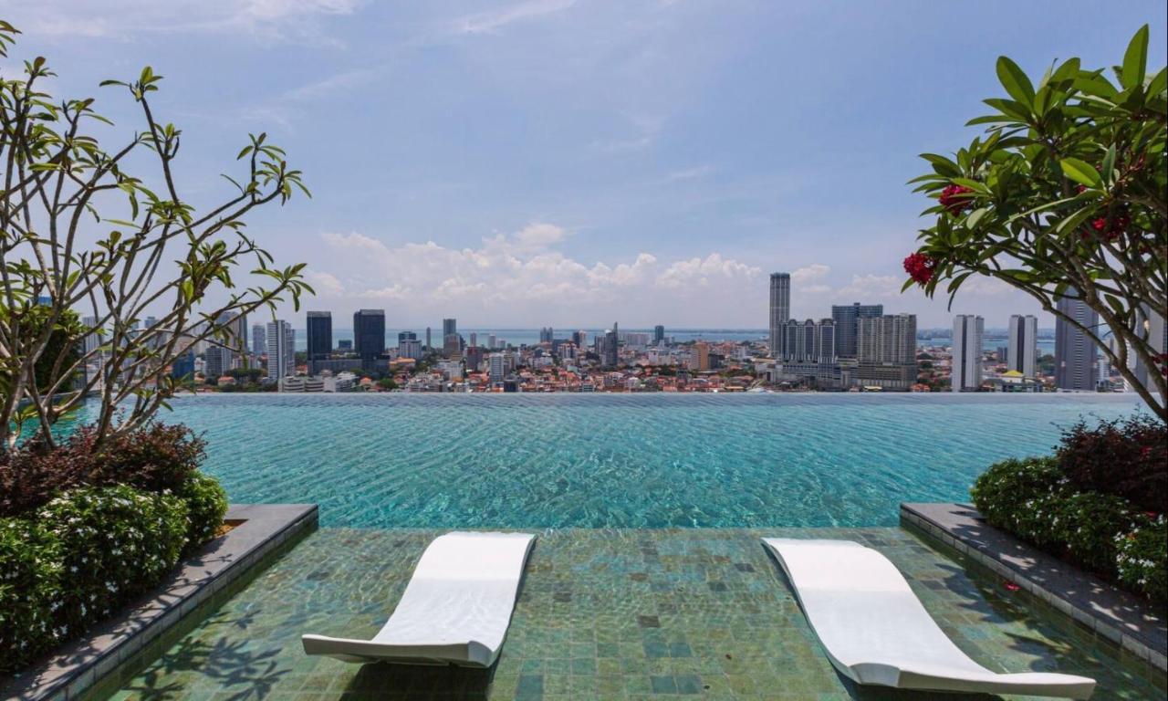 Skypool With Seaview 8Pax Beacon Executive Suites - Georgetown City Centre - 3Km To Komtar 외부 사진