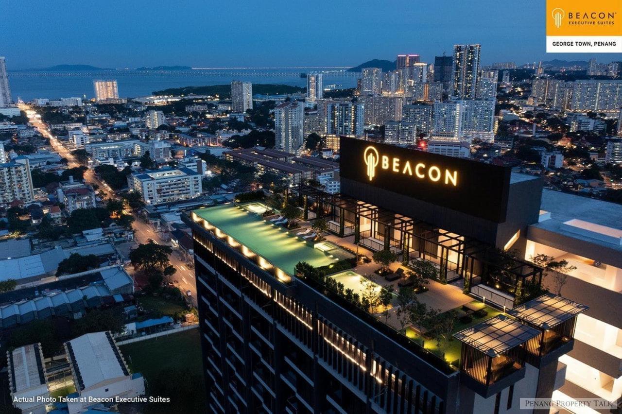 Skypool With Seaview 8Pax Beacon Executive Suites - Georgetown City Centre - 3Km To Komtar 외부 사진